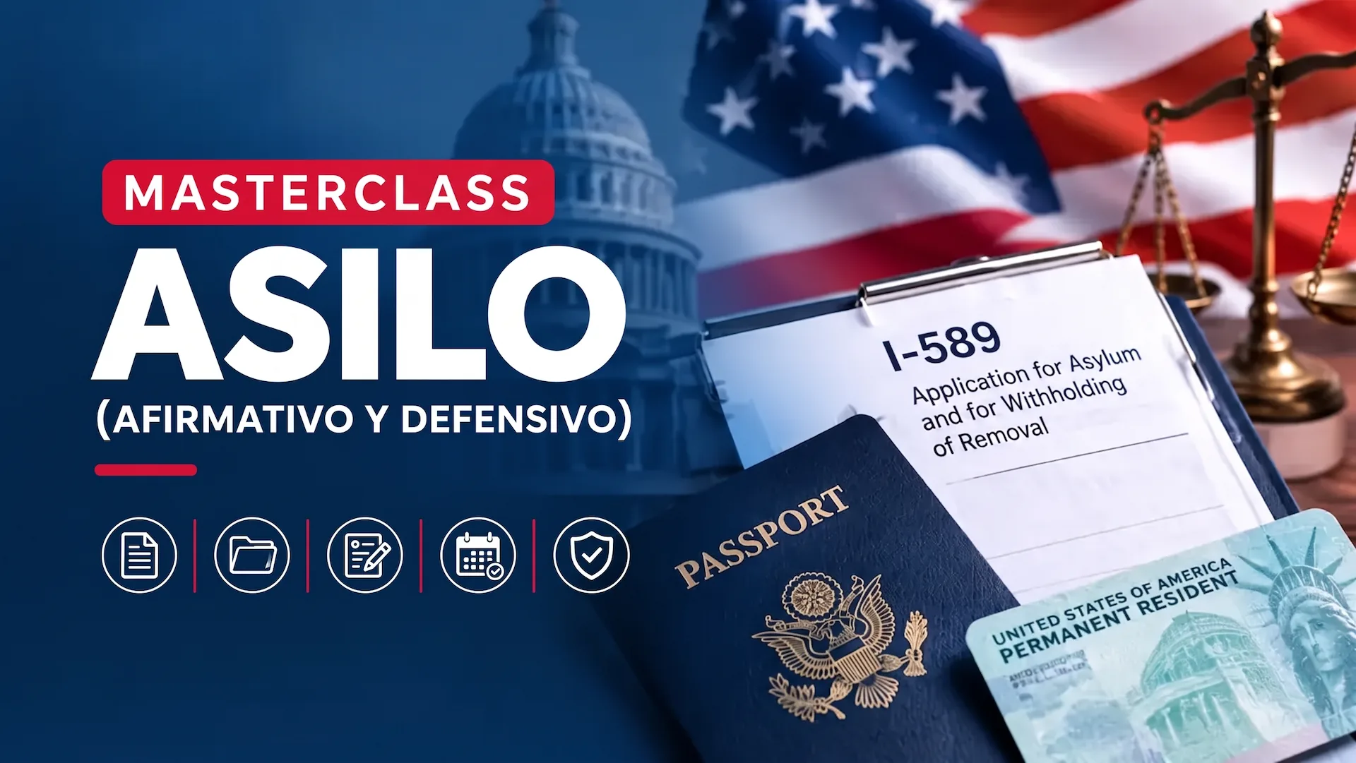Masterclass de Asilo (Afirmativo y Defensivo)